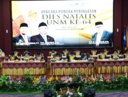 Wali Kota Makassar Hadiri Dies Natalis ke-64 UNM, Ajak Perkuat Kurikulum Pendidikan di Makassar