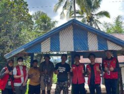 Mahasiswa KKNT 114 Unhas Renovasi Pos Kamling