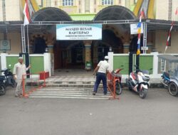 Pencuri Terekam CCTV Sedang Beraksi di Masjid Raya Rantepao