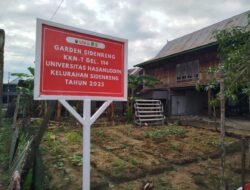 Mahasiswa KKNT Unhas di Sidenreng Luncurkan Program Lahan Berkebun Keluarga