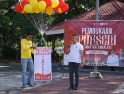 Sekcam Tamalate Buka Porseni Tingkat Kecamatan