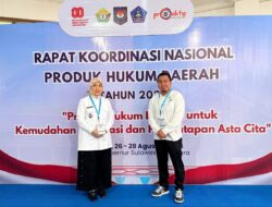Aliyah Mustika Ilham Hadiri Rakornas Produk Hukum Daerah 2025 di Kendari