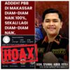 Hoax!! Beredar SS Postingan Bernada Provokatif, Muh Syawal Aidul: “Minta Maaf Akun Saya Dihack