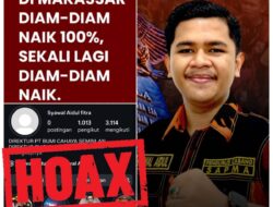 Hoax!! Beredar SS Postingan Bernada Provokatif, Muh Syawal Aidul: “Minta Maaf Akun Saya Dihack