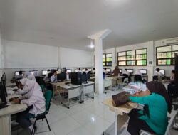 Pengawasan Silang ANBK di SMA Negeri 2 Enrekang