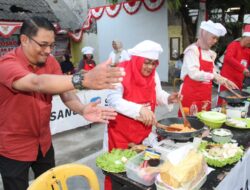 Paguyuban Komp. Kesehatan Wijaya Kusuma I Gelar Kompetisi Memasak Nasi Goreng Kemerdekaan