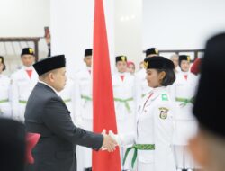 Wali Kota Makassar Kukuhkan 70 Anggota Paskibraka 2025, ini Namanya
