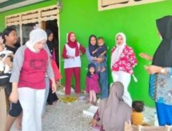 Cegah Stunting, Politeknik Sandi Karsa Gelar PKM Homecare Komunitas di Barombong