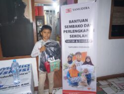 Rumah Zakat Sulsel dan Samudera Indonesia Salurkan Perlengkapan Sekolah di Parang Tambung