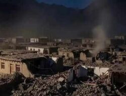 Gempa Guncang Afghanistan 800 Orang Dikabarkan Tewas
