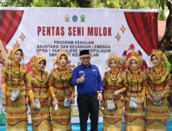 SMKN 1 Pangkep Gelar Pentas Seni Mulok