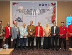 Enam Bakal Calon Rektor Unhas Periode 2026-2030 Jalani Proses Assesmen Psikologi