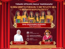 Tudang Sipulung Balla Mangkasara akan Bahas Tari Rote Kupang NTT