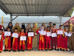 SD Inpres Hartaco Indah Apresiasi Siswa Berprestasi di Kejurda Tapak Suci.