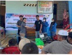 PKM STIK Stella Maris Makassar Jadikan Panen Petani Bantaeng Melimpah Berkat Bantuan Traktor dan Mesin Modern