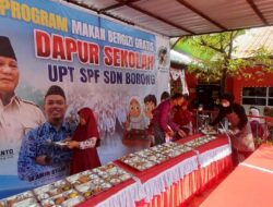 Begini Suasana MBG dengan Model Dapur Sekolah di SDN Borong Makassar