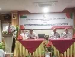 Buka Konferensi PGRI Cabang Rappocini Kota Makassar 2025, Dr Pantja Ingatkan Tiga Rekomendasi