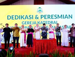 Dilarang Diet dan Pulang Cepat, Pesan Munafri di Peresmian Gereja Katedral Makassar