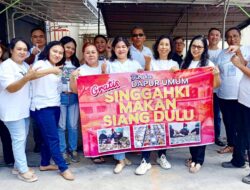 Jemaat Gereja Isa Almasih Makassar Buka Dapur Umum Gratis: “Singgahki Makan Siang Dulu”