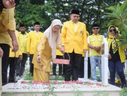 Munafri Pimpin Ziarah dan Tabur Bunga Peringati HUT Golkar ke-61 di TMP Panaikang