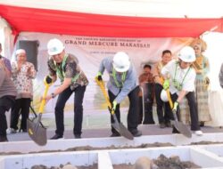 Kadis PU Makassar Dampingi Wali Kota Groundbreaking Hotel Grand Mercure