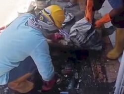 DPU Makassar Normalisasi Saluran di Jl. Bunga Ejaya