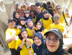 Disdik Makassar Ramaikan Jalan Sehat Hari Jadi Kota Makassar