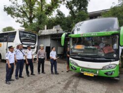 Jelang Nataru 2025-2026, BPTD Kelas II Sulsel Lakukan Pemeriksaan Bus