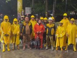 Kadis PU Makassar “Tanggap” Tinjau Genangan di Jalan AP Pettarani