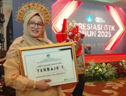 Guru Pelosok di Gowa, Sabet Juara 1 Guru Dedikatif Nasional