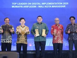 Pemkot Makassar Raih Golden Trophy Top Digital 2025 Tingkat Nasional