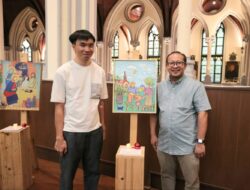 Seasons of Grace, Pameran Seni oleh Oliver Wihardja di Mezanin Katedral Jakarta