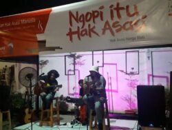 “Ngopi Itu Hak Asasi”, Literasi Isu HAM Lewat Seni