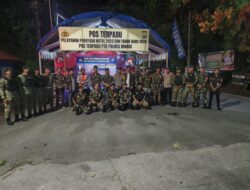 Malam Natal yang Aman Bersama Banser Maros