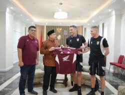 Munafri Sambut Kunjungan Kedubes Inggris dan Klub Sepak Bola Tranmere Rovers