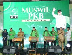 Wali Kota Makassar Hadiri Pembukaan Muswil PKB Sulsel 2025, Tampak Semringah