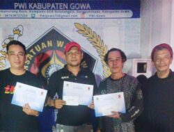 Akhyar Syadir Ali Juara Lomba Karya Jurnalistik PWI Gowa 2025