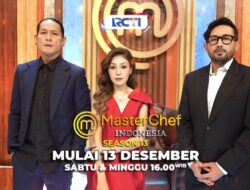 Formasi Baru MasterChef Indonesia Season 13, Chef Juna Ditemani Dua Juri Profesional