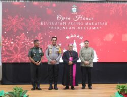 Hadiri Open House dan Silaturahmi Natal, Munafri Tekankan Perkuat Toleransi Antarumat Beragama