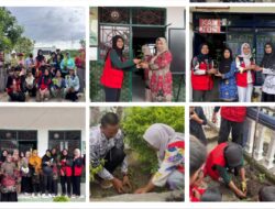 Mahasiswa KKNT Unhas Gelar Aksi Tanam Pohon di Kelurahan Arawa Sidrap