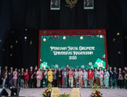 Natal Oikumene Unhas 2026 Dimeriahkan 1000 Peserta, ini Pesan Kebersamaan Rektor