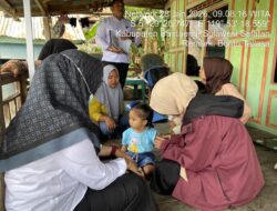 Puskesmas Loka Lakukan Pemantauan Gizi di Dusun Senea