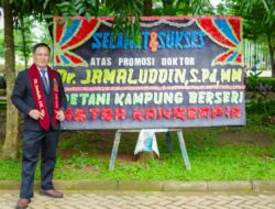 Jamaluddin, Petani Milenial Asal Kanreapia Gowa, Raih Doktor di UIN Alauddin Makassar