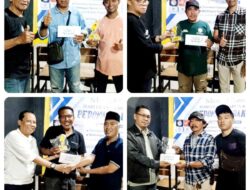 Sengit, Inilah Deretan Pemenang Turnamen Domino Persahabatan HUT ke-79 Pedoman Rakyat
