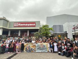 Kolaborasi Kebaikan HDCI dan Rumah Zakat Makassar Ajak 50 Anak Yatim Belanja Baju Lebaran