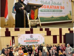 Mensucikan Diri Saling Memaafkan, IKA SMANSA Makassar Angkatan 80 Gelar Halalbihalal Akbar 1447 H