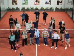 Hamdan Zoelva Resmikan Lapangan Padel di Cinere