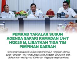 Pemkab Takalar Umumkan Rangkaian Agenda Safari Ramadan 1447 H, Mulai 20 Februari dengan Tiga Tim
