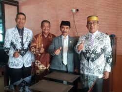 PGRI Ramaikan Puncak Acara HUT ke-66 Kabupaten Pinrang, Dr. Basri Usul Bupati Dapat Anugerah Dwidja Praja Nugraha