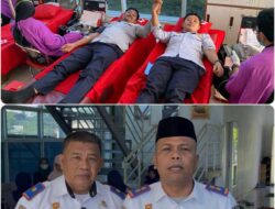 ASN Jembatan Timbang di Gowa Donor Darah 